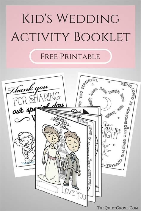 Pdf Free Printable Wedding Activity Book Pages